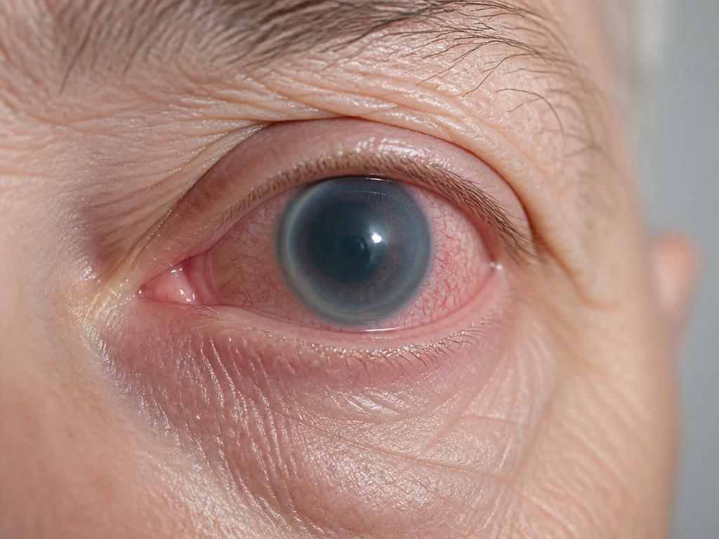 Ophthalmology — Glaucoma Treatment — before treatment
