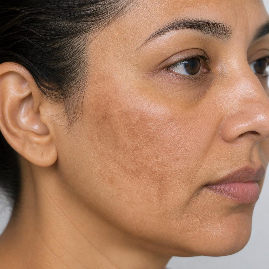 DermaGlow Skin Clinic — Hyperpigmentation Treatment — before treatment