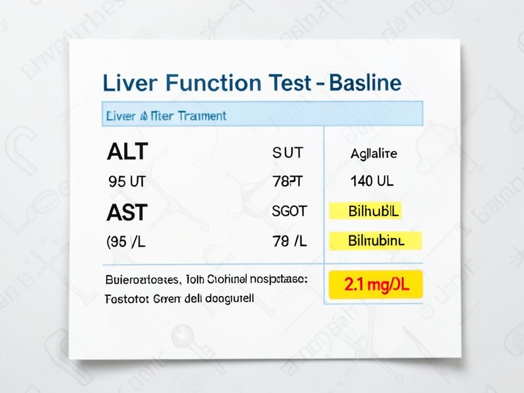 Gastroenterology & Hepatology — Liver Enzyme Treatment — before treatment